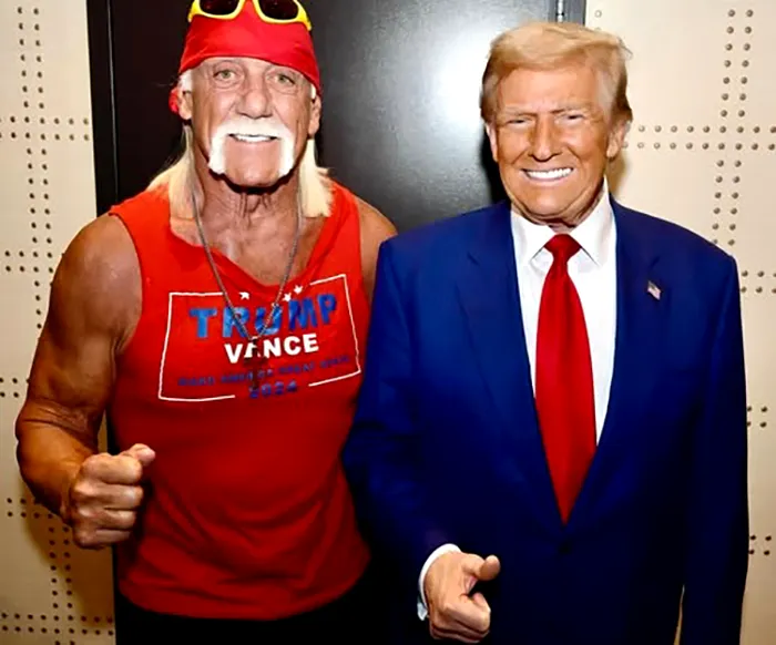 Hulk Hogan alaturi de Donald Trump