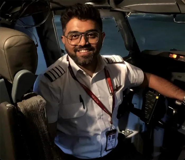 Smit Machchhar, pilot indian și comandant al zborului (Foto: Profimedia)