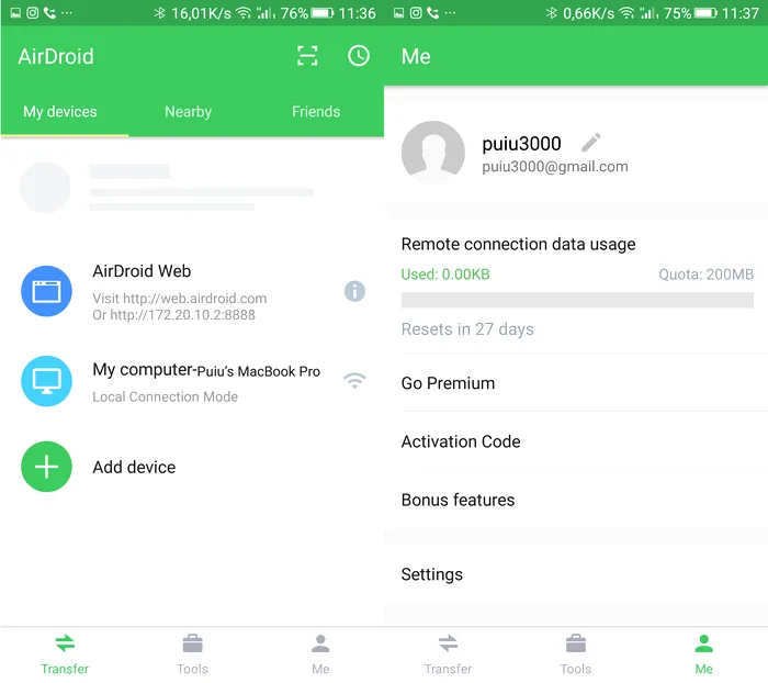 AirDroid 2 Android