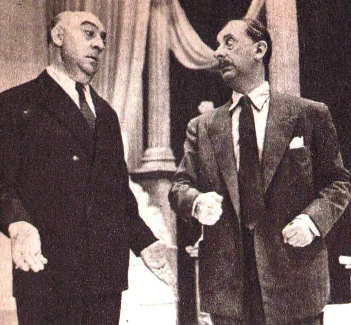 Marii actori Ion Talianu și Grigore Vasiliu Birlic. Foto arhivă