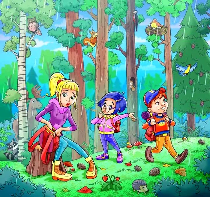 Test IQ pentru genii. Găsește umbrela din imagine în doar 6 secunde