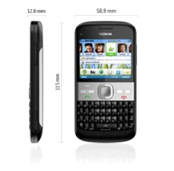 telefoane, smartphone, Nokia, Nokia E5, E5, ecran, tastatura QWERTY, camera 5 MP, telefoane inteligente 