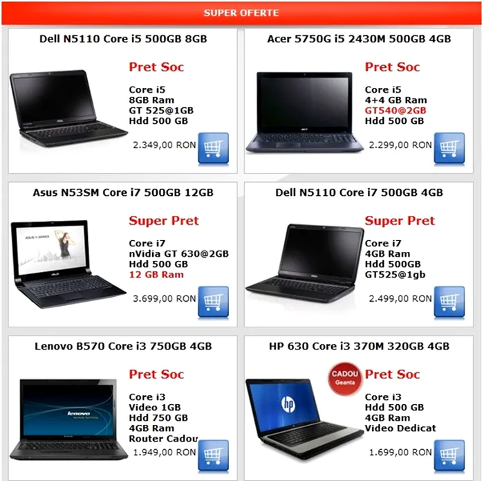 oferta de pret marketonline.ro