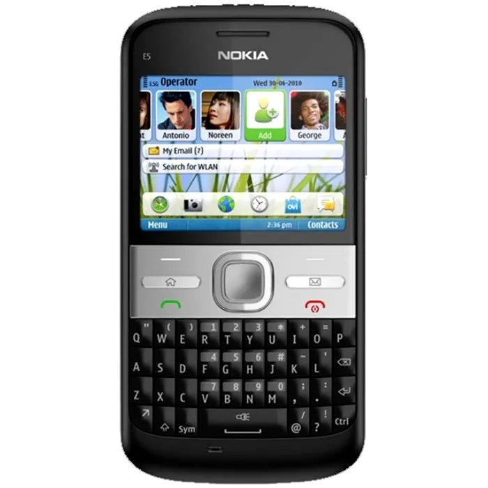 Nokia E5 Carbon Black CELE MAI BUNE TELEFOANE CU TASTATURA QWERTY