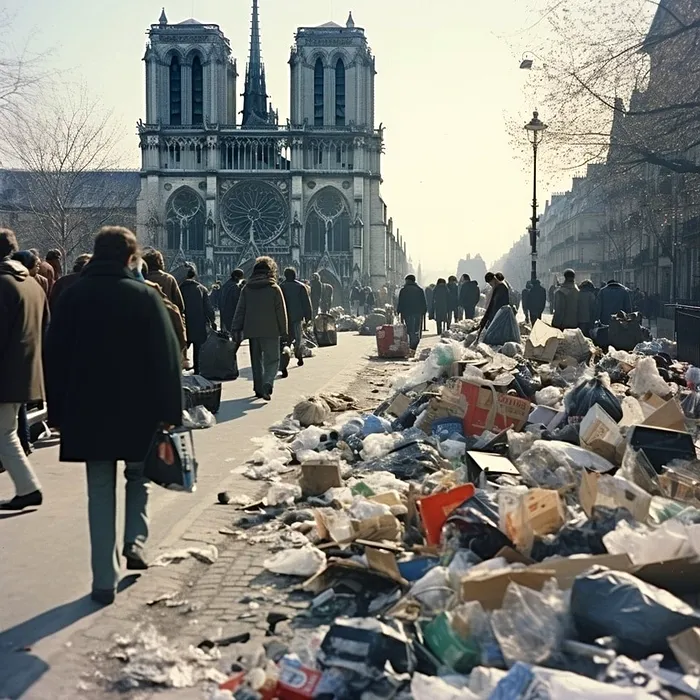 imagini-false-inteligenta-artificiala-paris-ingropat-in-gunoaie