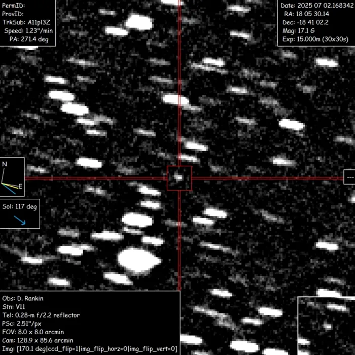 Cometa posibila sistem solar