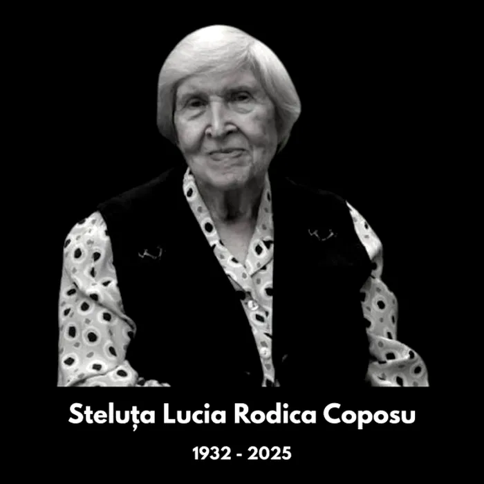 Steluţa Lucia Rodica Coposu era ultimul membru rămas din familia fostului lider țărănist