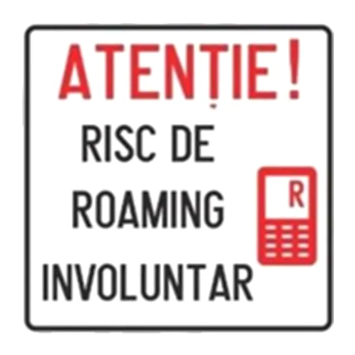 Cum arată panoul cu risc de roaming involuntar
