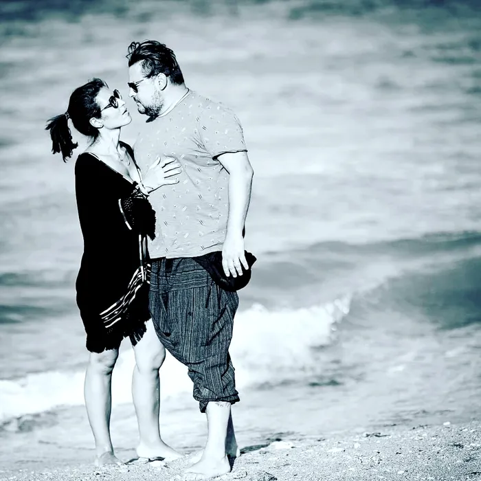 Mihai Bobonete și soția lui Cătălina