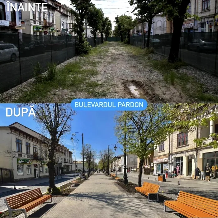 Bulevardul Pardon din Câmpulung Muscel