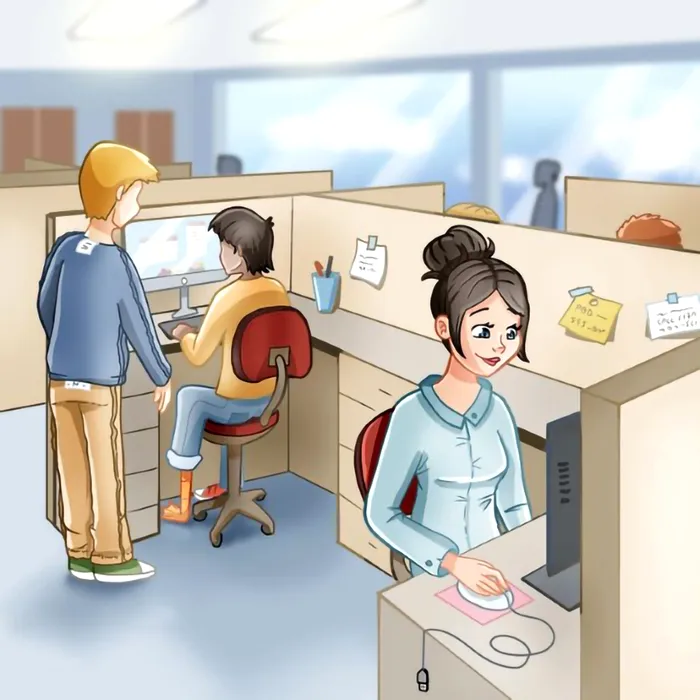 Test pentru cei mai inteligenţi oameni. O greşeală s-a strecurat în imaginea de la birou. Poţi să îţi dai seama care este eroarea?