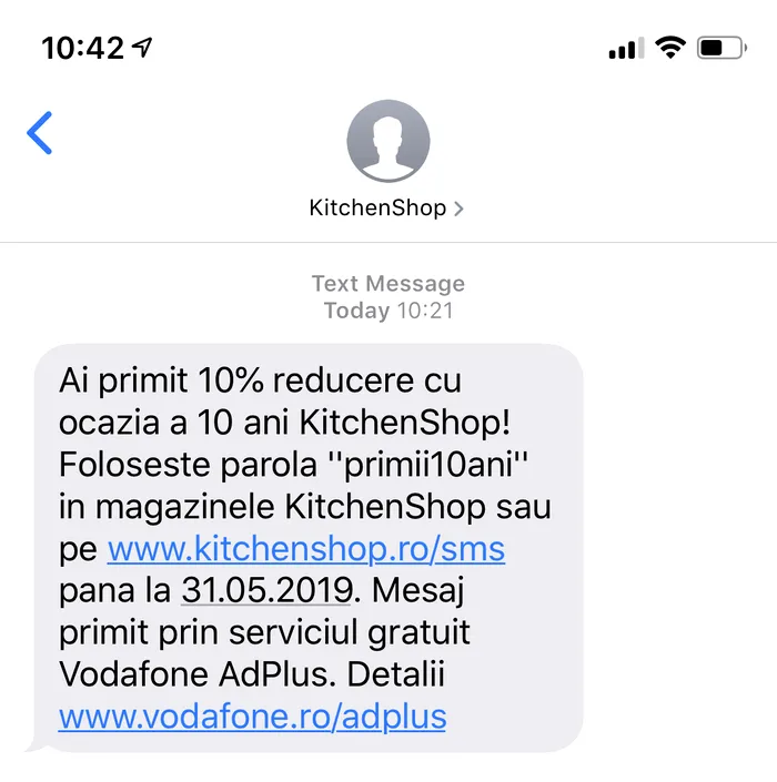 Vodafone AdPlus reclame