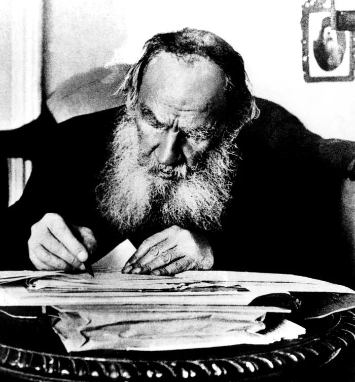 Lev Tolstoi - pictură