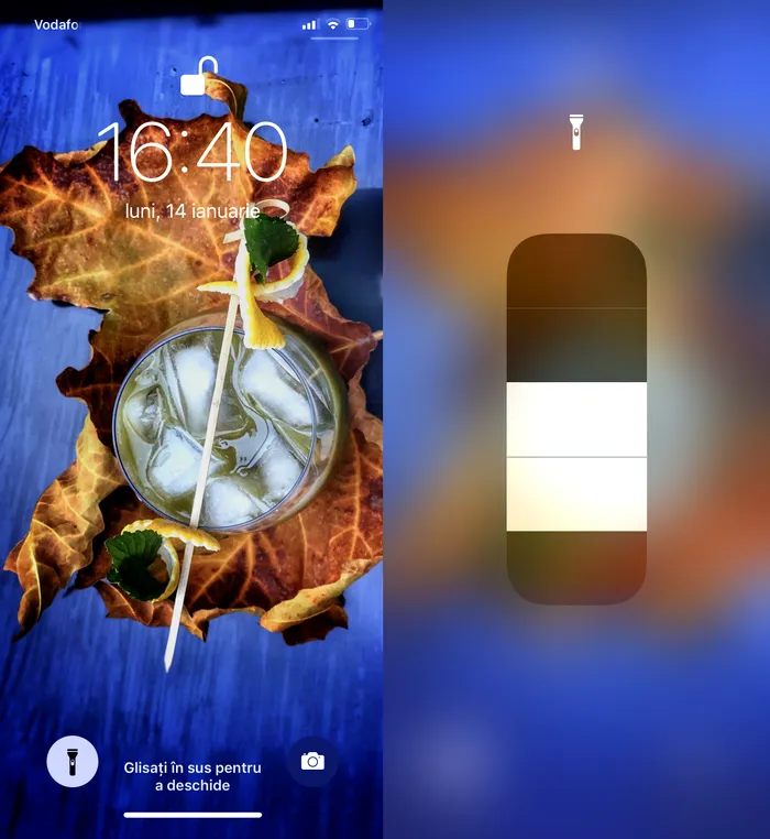 Telefonul ca lanterna iPhone