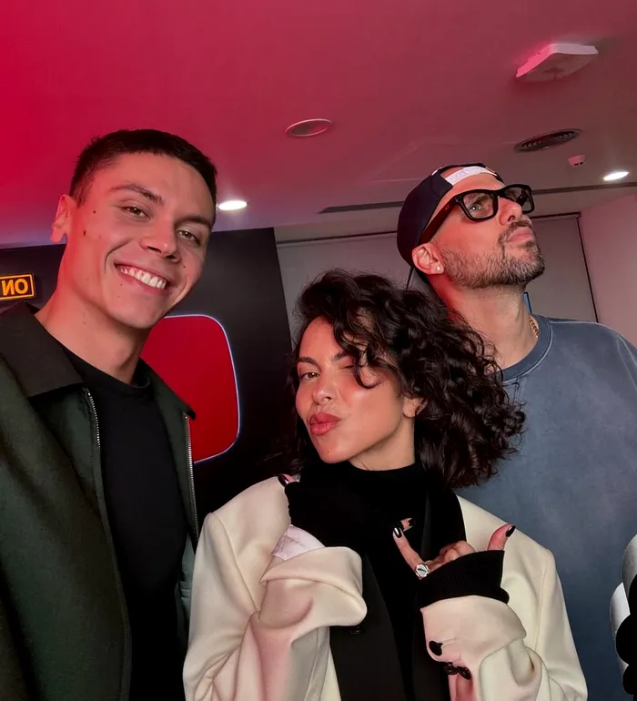 David Popovici, alături de INNA și Deliric Sursă foto: Instagram