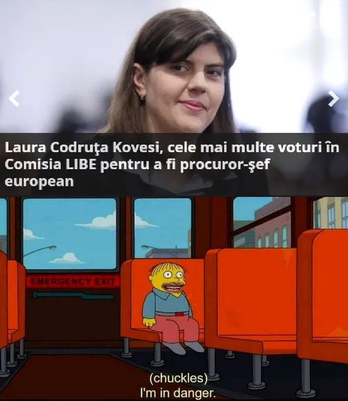 Alex Popescu meme Laura Codruta Kovesi