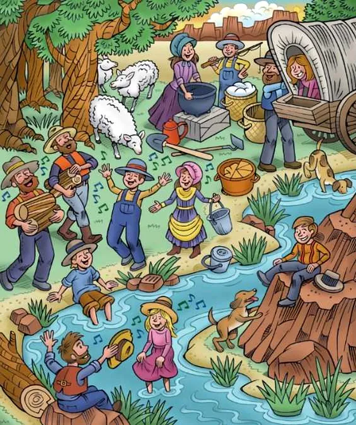 Test de inteligenţă pentru ziua de miercuri. Un penson este ascuns în imaginea din vremuri de demult. O observi