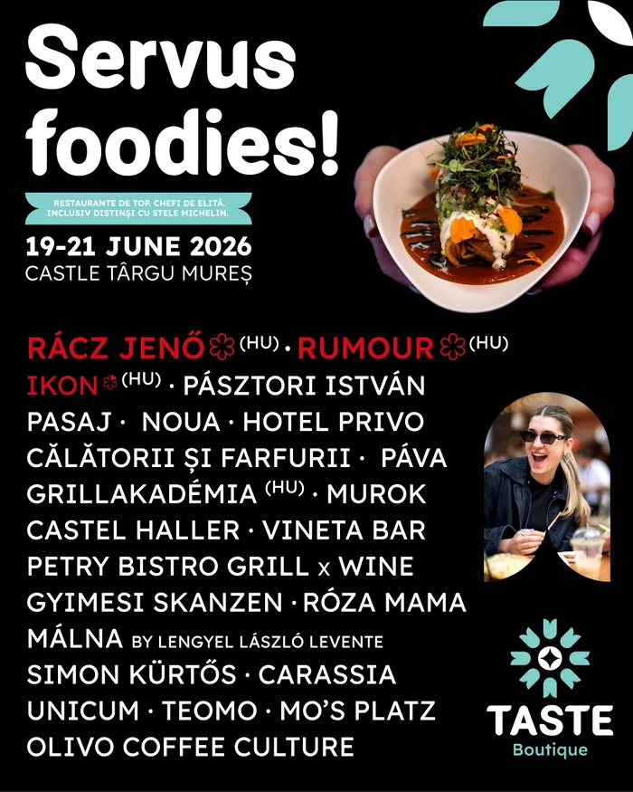 Restaurantele prezente la Taste of Transylvania Târgu Mureș