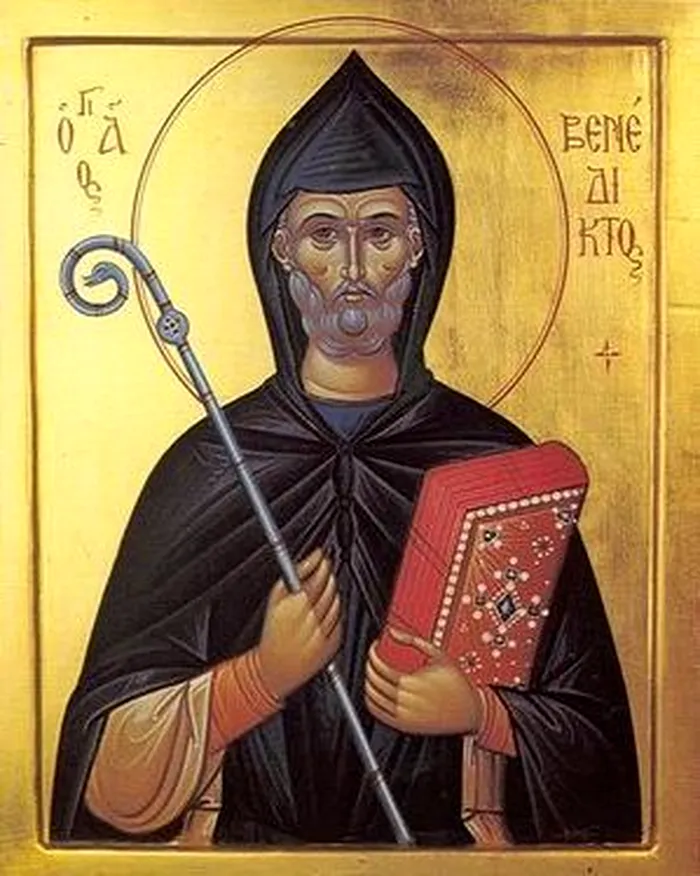 Icoana Sfântului Benedict din Nursia