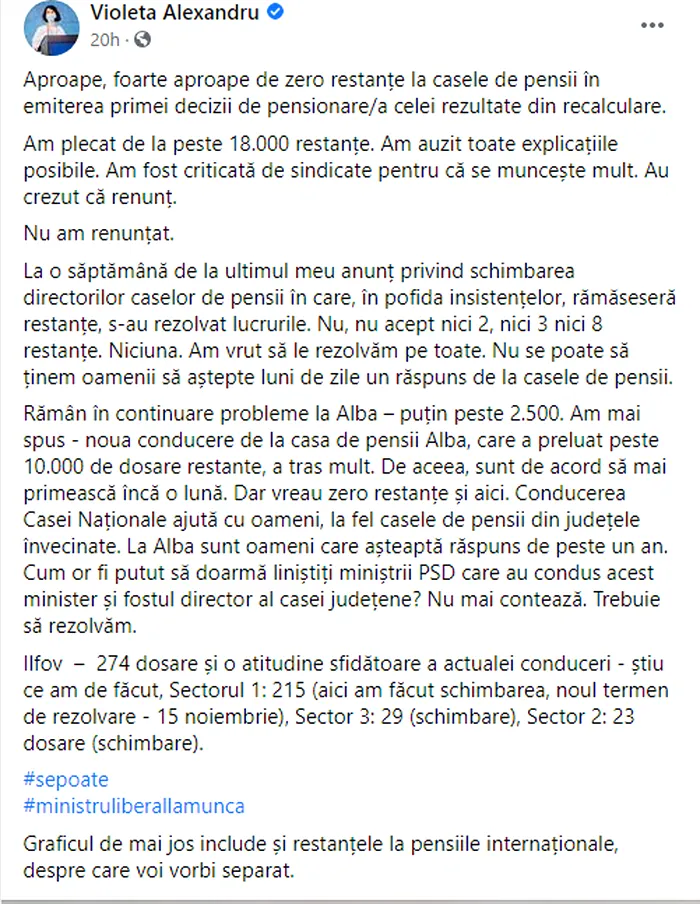 Pensii 2020. Anunțul momentului care bucură milioane de pensionari. Vestea dată în această seară