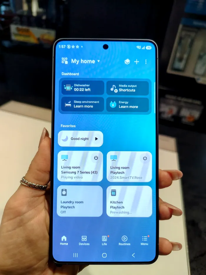 Aplicația SmartThings centralizează tot ce ai nevoie într-un singur loc / foto: Playtech