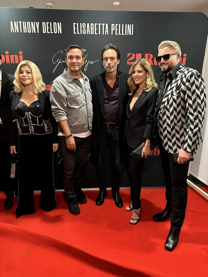 Daniel Buzdugan, la lansarea filmului 21 de rubini