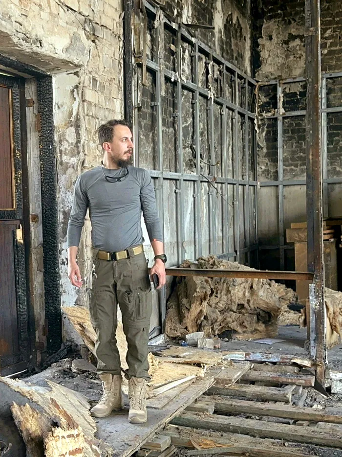 Radu Hossu, imagine din Ucraina