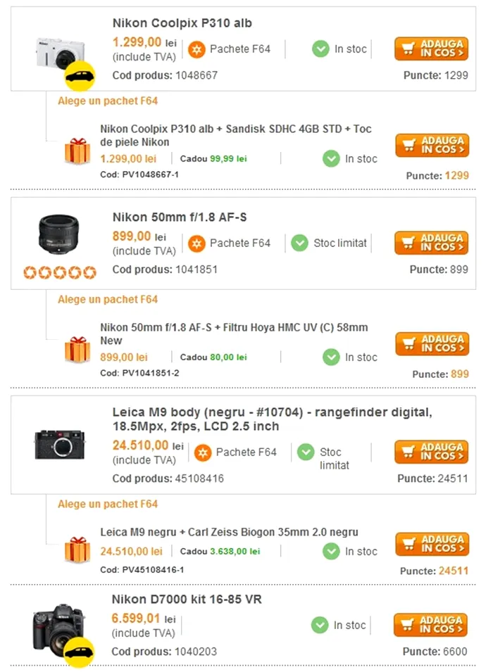 oferta reduceri f64