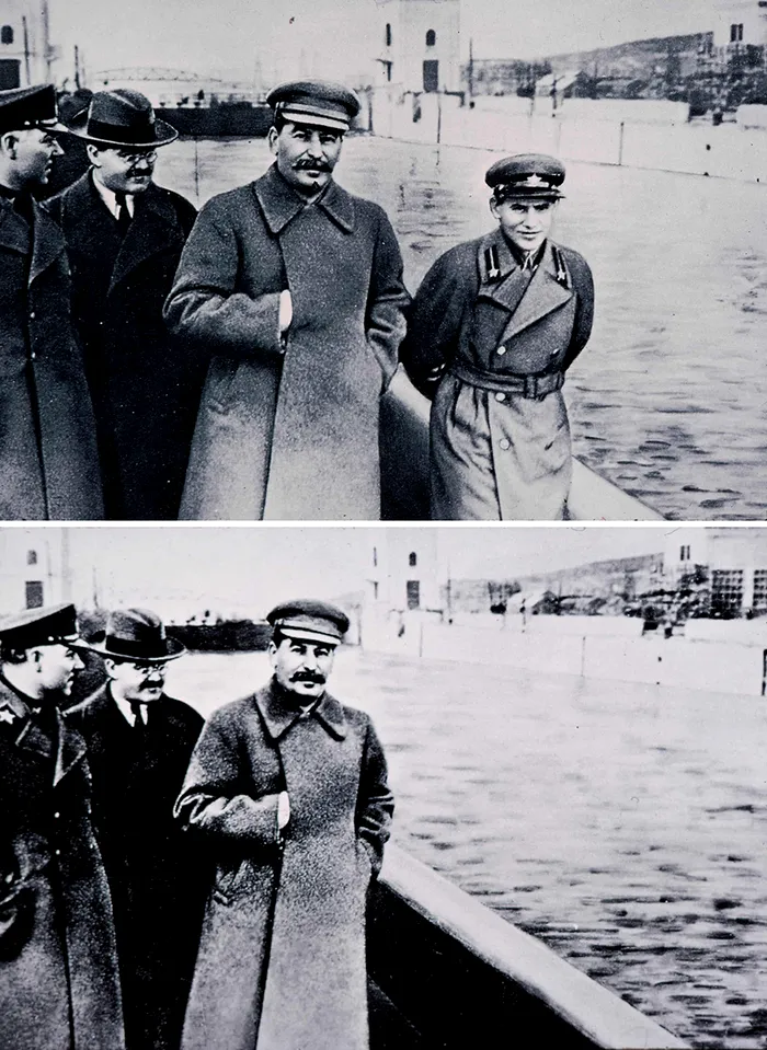 Stalin manipulare foto