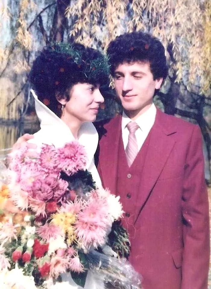 Constantin Enceanu și soția lui