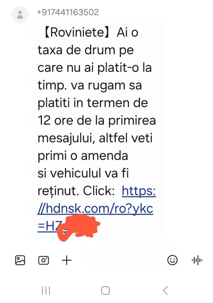 Cum arată SMS-urile frauduloase pe care trebuie să le ignori