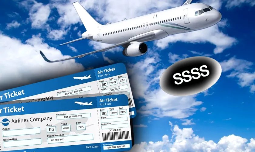 Ce reprezintă codul SSSS de pe biletul de avion. Avertismentul de care