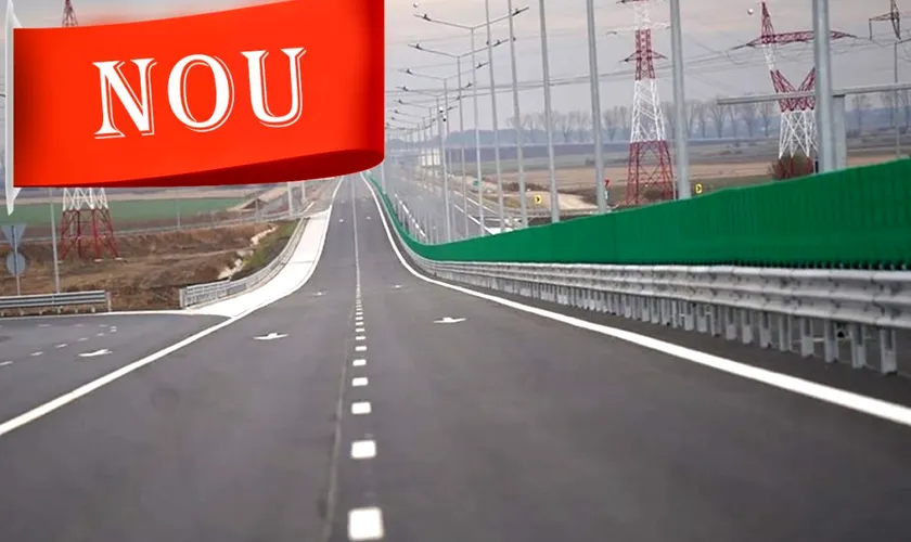 Se inaugurează o nouă autostradă în România, înainte de Crăciun. A fost